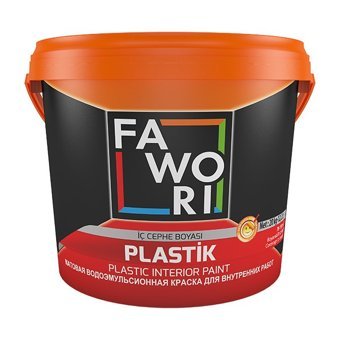 Fawori Su Bazlı Plastik Mat İç Cephe Boyası 20 kg Buz Beyazı