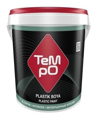 Tempo Su Bazlı Plastik Mat İç Cephe Boyası 10 kg Lila