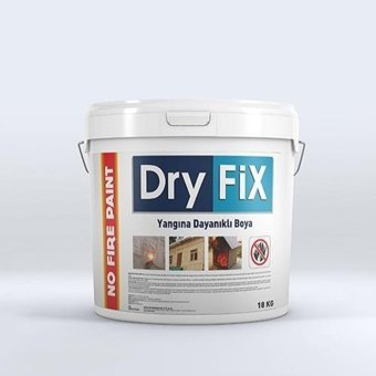 Dryfix RAL 9020 Su Bazlı Sentetik Mat İç Cephe Boyası 12 lt Beyaz