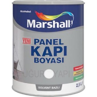 Marshall Panel Kapı Sentetik Yarı Mat İç Cephe Boyası 2.5 lt Sedef Işıltısı