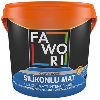 Fawori Su Bazlı Silikonlu Mat İç Cephe Boyası 15 lt Kanvas