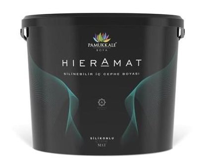 Pamukkale HieraMat Su Bazlı Plastik Mat İç Cephe Boyası 7.5 lt Beyaz