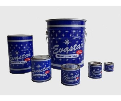 Evastar Su Bazlı Plastik İç Cephe Boyası 200 ml Alüminyum Yaldız