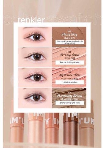 Im Unny No:02 Mysterious Rose Likit Tekli Far Pembe
