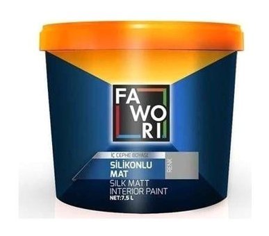 Fawori Su Bazlı Silikonlu Mat İç Cephe Boyası 3.5 kg Beyaz