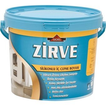 Tek Boya ZİRVE Su Bazlı Akrilik Mat İç Cephe Boyası 10 kg Beyaz
