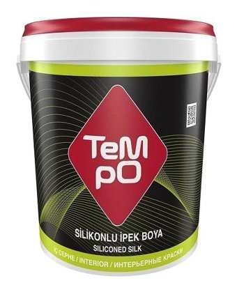Tempo Su Bazlı Mat İç Cephe Boyası 15 lt Gülpembe