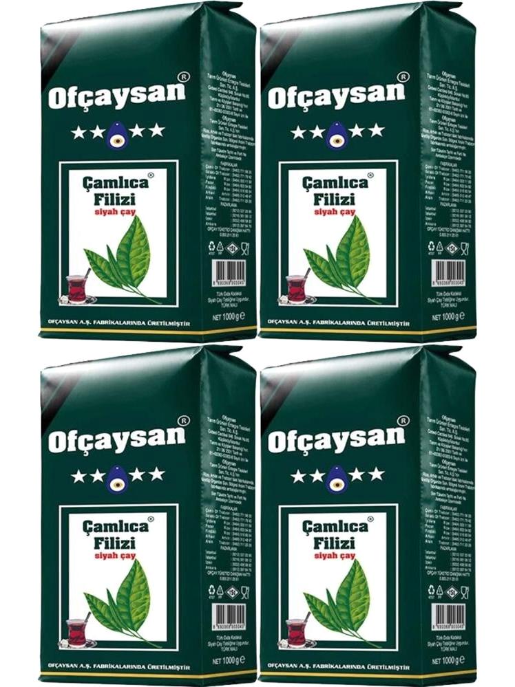 Ofçay Filiz Dökme Çay 4x4 kg