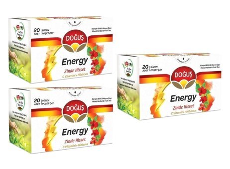 Doğuş Energy Bardak Poşet Çay 20x3'lü