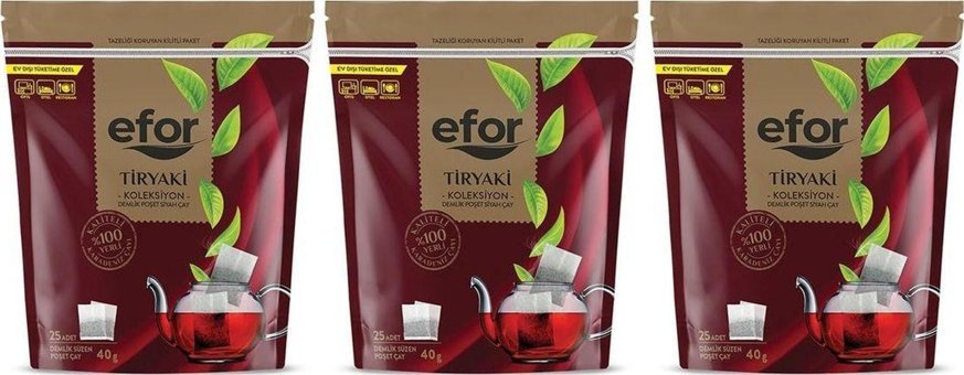 Efor Demlik Poşet Çay 75x3 kg