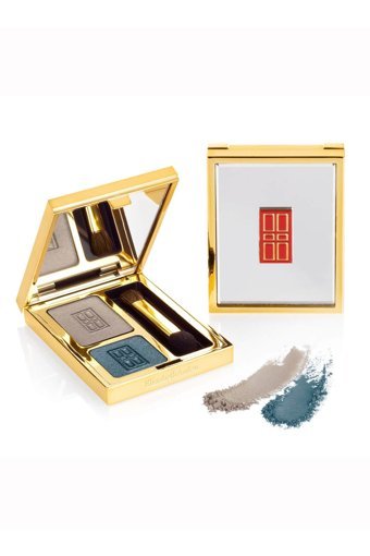 Elizabeth Arden Beautiful Color Duo 06 Misty Teal Toz Işıltılı Far Paleti