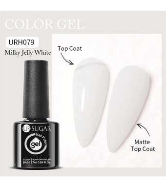 UrSugar URH079 Beyaz Kalıcı Düz Oje