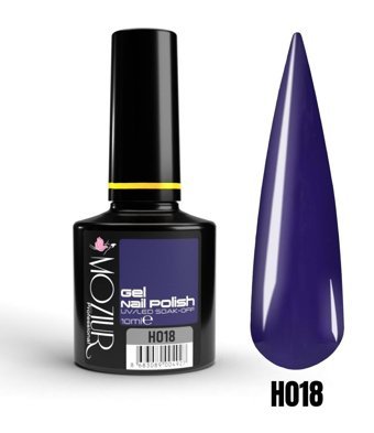 Mozıur H018 Mor Kalıcı Parlak Oje