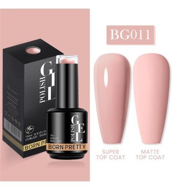 Born Pretty BG011 Pembe Kalıcı Parlak Oje