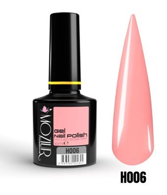 Mozıur H006 Pembe Kalıcı Parlak Oje