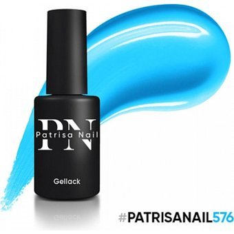 Patrisa Nail Neon Hype 576 Mavi Kalıcı Düz Oje
