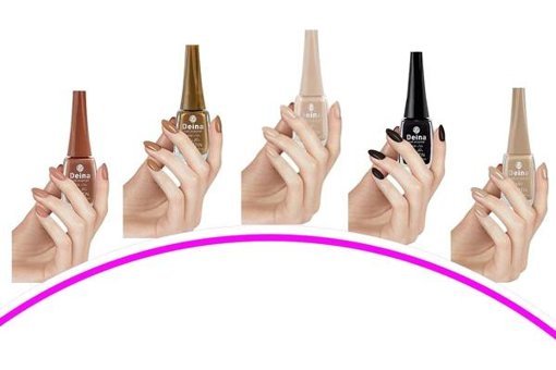 Deina Keratinli Besleyici Set 8 Çok Renkli Parlak Oje
