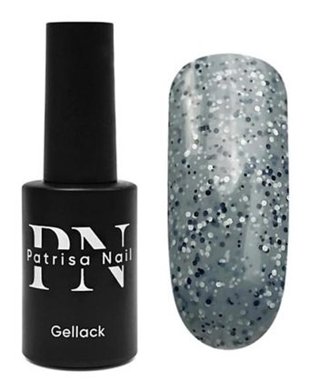 Patrisa Nail 873 Gri Kalıcı Simli Parlak Oje