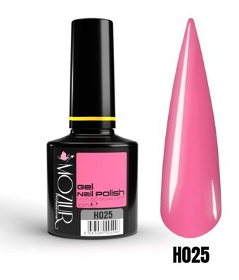 Mozıur H025 Pembe Kalıcı Parlak Oje