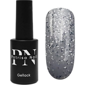 Patrisa Nail 872 Gri Kalıcı Simli Parlak Oje