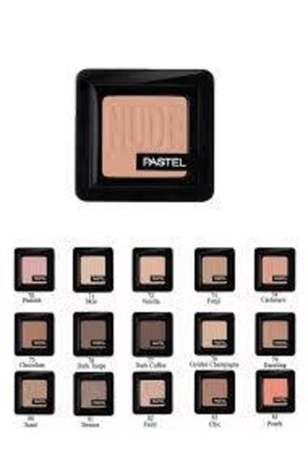 Pastel Chocolate 75 Toz Mat Tekli Far Kahverengi