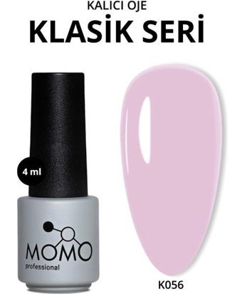 Momo Professional K056 Pembe Kalıcı Parlak Oje