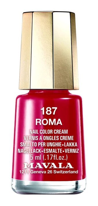 Mavala 187 Kırmızı Düz Oje