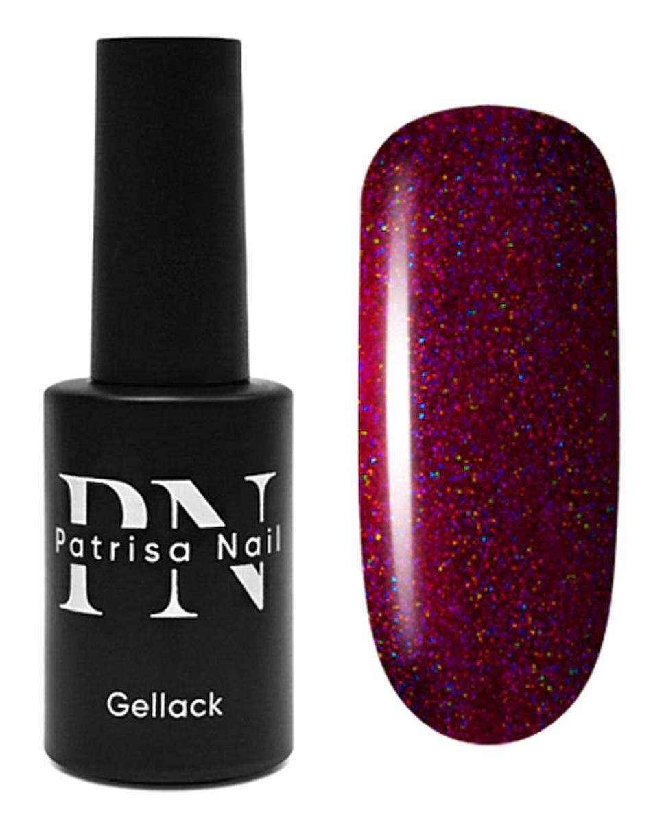 Patrisa Nail S13 Bordo Kalıcı Simli Parlak Oje
