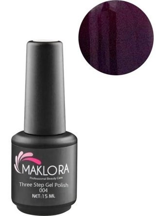 Maklora Rosso Bordo Kalıcı Parlak Oje