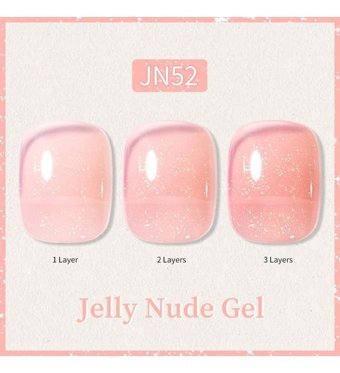 Born Pretty JN52 Pembe Kalıcı Simli Parlak Oje