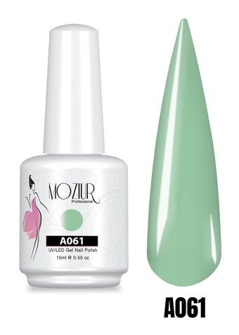 Mozıur A061 Yeşil Kalıcı Parlak Oje