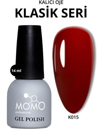 Momo Professional K015 Bordo Kalıcı Parlak Oje