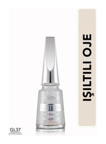 Flormar Glitter Touch 37 Gri Simli Simli Oje