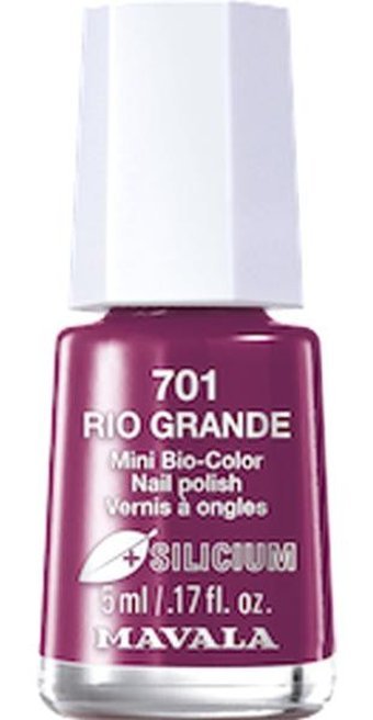 Mavala Mini Bio Color Silicium Rio Grande Koyu Mürdüm Kalıcı Parlak Oje