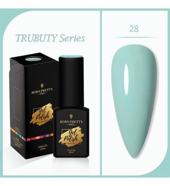 Born Pretty Trubuty Serisi 28 Yeşil Kalıcı Parlak Oje