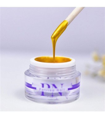 Patrisa Nail T4 Altın Kalıcı Simli Parlak Oje
