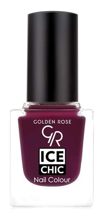 Golden Rose İce Chic Bordo Düz Oje