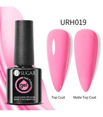 UrSugar URH019 Pembe Kalıcı Mat Oje