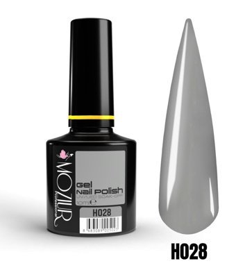 Mozıur H028 Gri Kalıcı Parlak Oje