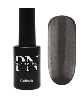 Patrisa Nail V15 Siyah Kalıcı Simli Parlak Oje