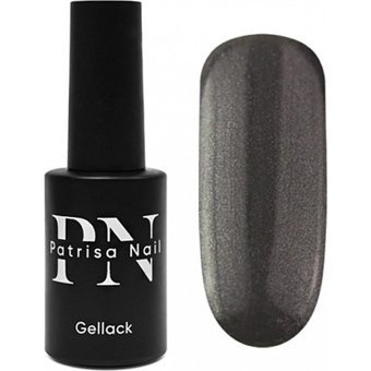 Patrisa Nail V15 Siyah Kalıcı Simli Parlak Oje