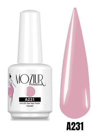 Mozıur A231 Mor Kalıcı Parlak Oje