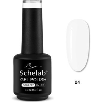 Schelab 4 Beyaz Kalıcı Parlak Oje