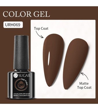 UrSugar URH069 Kahve Kalıcı Mat Oje