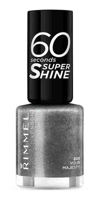 Rimmel London 60 Gri Kalıcı Simli Parlak Oje