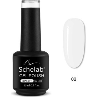 Schelab 2 Beyaz Kalıcı Parlak Oje