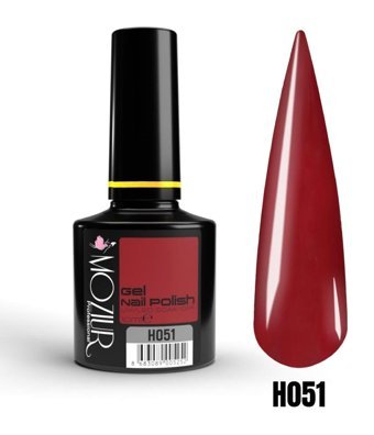 Mozıur H051 Kırmızı Kalıcı Parlak Oje