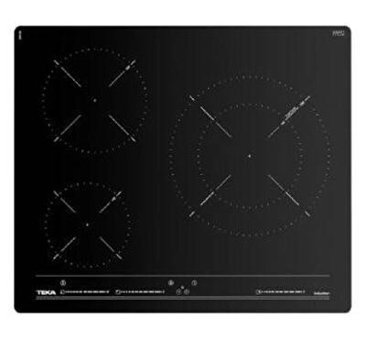 Teka IT 6315 G0 İndüksiyonlu Cam 3 Gözlü Siyah Ankastre Ocak