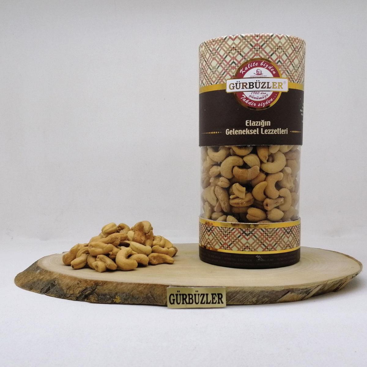 Gürbüzler Kavrulmuş Tuzlu Kaju 500 gr