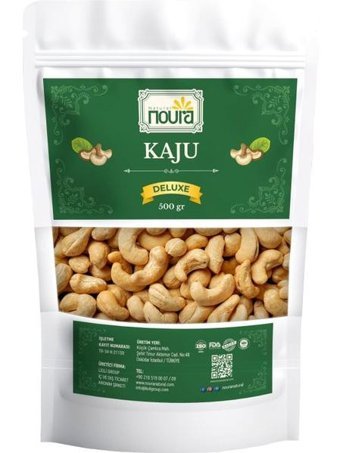 Noura Natural Kavrulmuş Tuzlu Kaju 500 gr